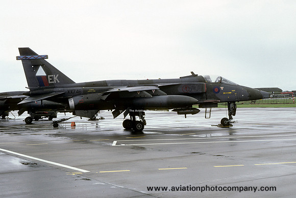 RAF 6 Squadron Sepecat Jaguar GR.1 XX746/EK (1981)