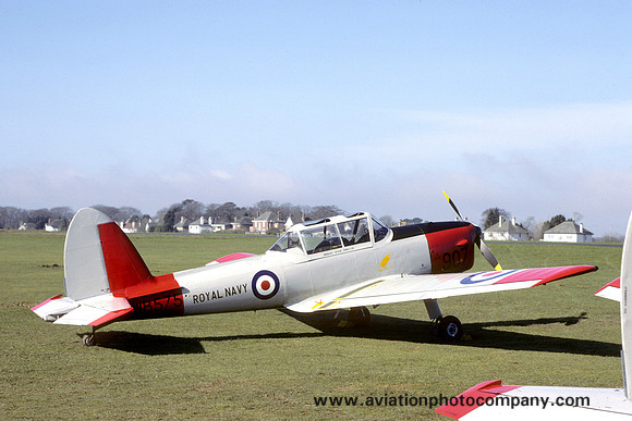 Royal Navy BRNC DHC-1 Chipmunk T.10 WB575/907 (1982)