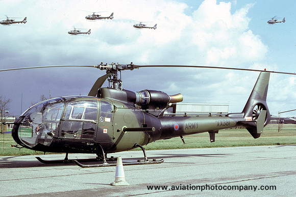 Army Air Corps 656 Squadron Westland Gazelle AH.1 XX381 (1982)