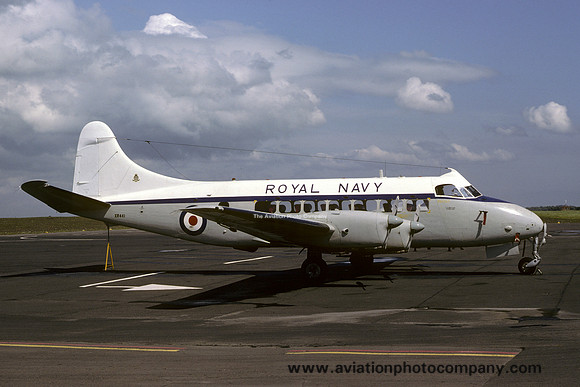 Royal Navy 781 Squadron De Havilland Sea Heron C.20 XR441 (1981)