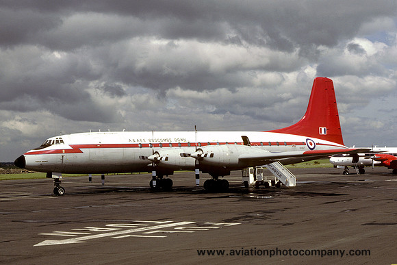 A&AEE Boscombe Down Bristol Britannia XX367 at Newcastle (1981)