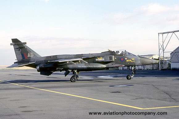 RAF 14 Squadron Sepecat Jaguar GR.1 XX956/AB (1982)