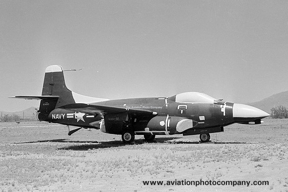 US Navy Douglas F-10B Skynight 124610 at MASDC Davis Monthan (1971)