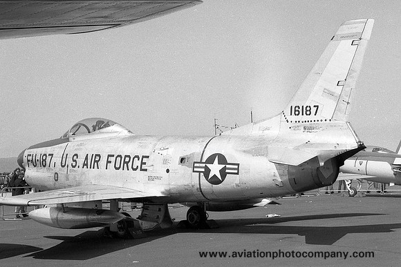 USAF North American F-86D Sabre 51-6187