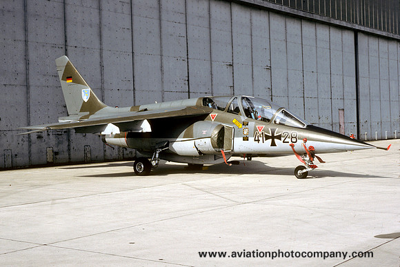 German Air Force JBG43 Dassault/Dornier Alpha Jet 41+28 (1982)