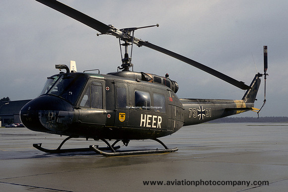 German Army LHFTR10 Bell/Dornier UH-1D Iroquois 73+31 (1982)