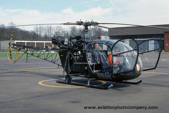 German Army MFS2 Sud Alouette II 75+85 (1982)