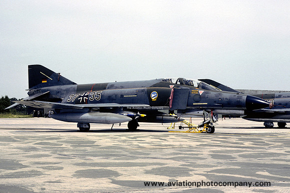 German Air Force JG74 McDonnell F-4F Phantom 37+35 (1982)