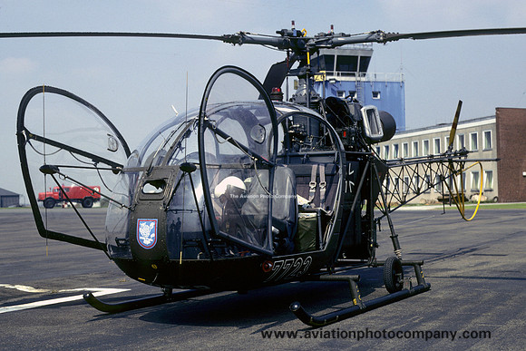 German Army HFR6 Sud Alouette II 77+23 (1981)