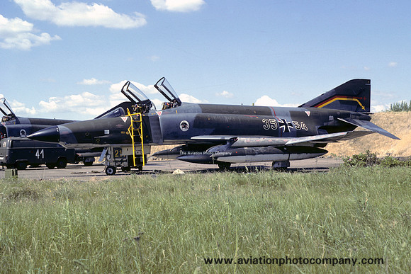German Air Force AKG52 McDonnell RF-4E Phantom 35+54 (1982)