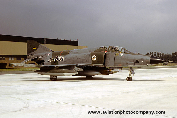 German Air Force AKG52 McDonnell RF-4E Phantom 35+54 (1982)