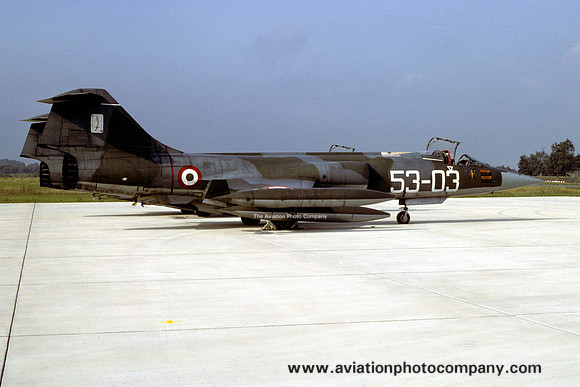 Italian Air Force 53 Stormo Lockheed F-104S Starfighter MM6820/53-03 (1982)