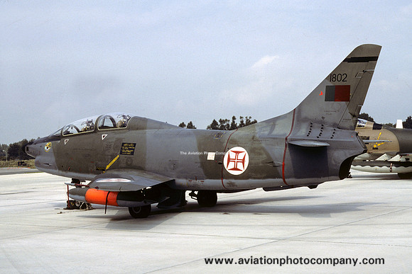 Portuguese Air Force Esq 301 FIAT G-91T 1802 (1982)