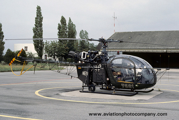 German Army Sud Alouette II 76+81 (1982)