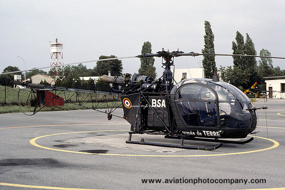 French Army Sud Alouette II "BSA" (1982)