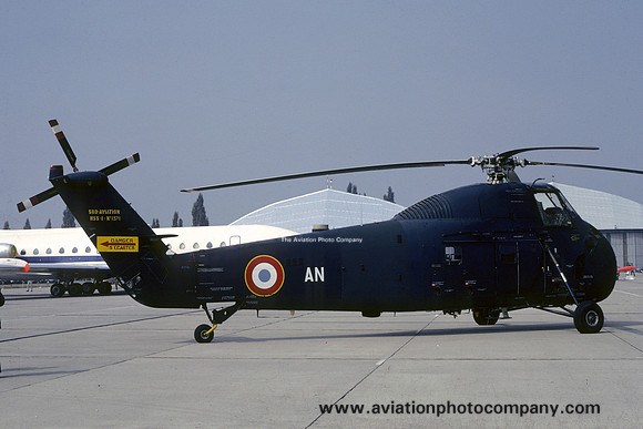 French Air Force EPNER Sikorsky H-34A 1376/AN (1982)