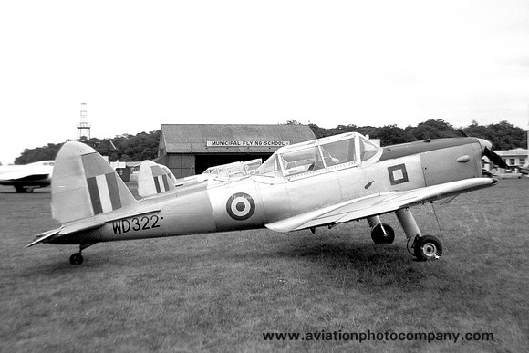 RAF Manchester UAS DHC-1 Chipmunk T.10 WD322 (1959)