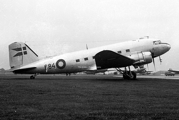 Danish Air Force Esk 721 Douglas C-47B 684 (1957)