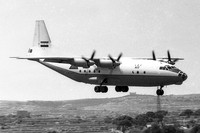 Iraqi Air Force Antonov An-12 805 at RAF Luqa
