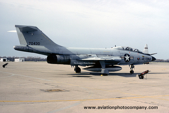 USAF McDonnell F-101B Voodoo 57-0430 (1977)