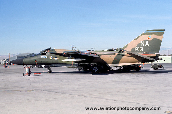 USAF 474 TFW 428 TFS GD F-111A Aardvark 67-0051/NA (1975)