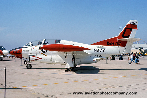 US Navy VT-26 North American T-2C Buckeye 159717/C-600 (1975)