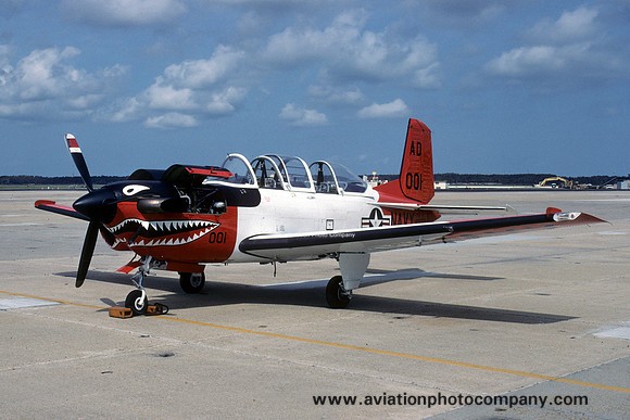 US Navy VF-101 Beech T-34C 160293/AD001 (1997)