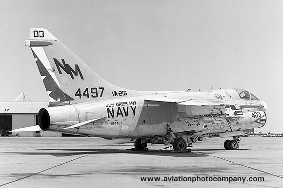 US Navy VA-215 LTV A-7B Corsair 154497/NM-403