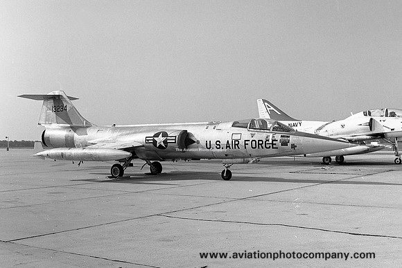 USAF 58 TFTW Lockheed F-104G Starfighter 63-13234 (1975)