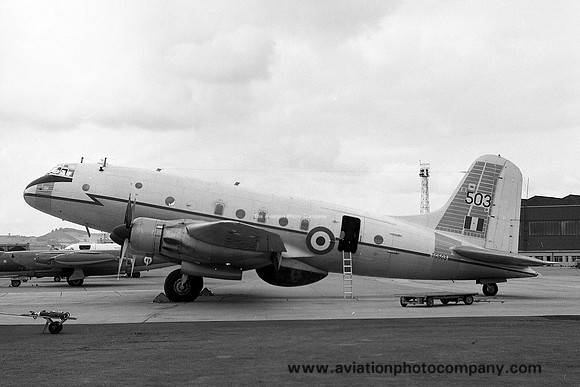 RAF SCBS Handley Page Hastings T.5 TG503 (1970)