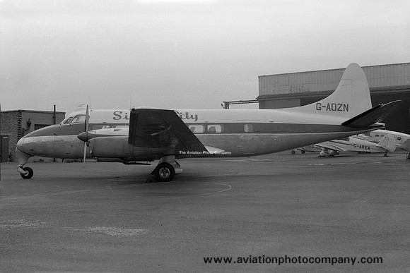 Silver City Airways De Havilland Heron 2B G-AOZN