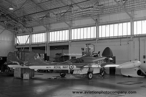 Royal Navy 750 Squadron De Havilland Sea Venom FAW.22 WW278/LM668 (1967)