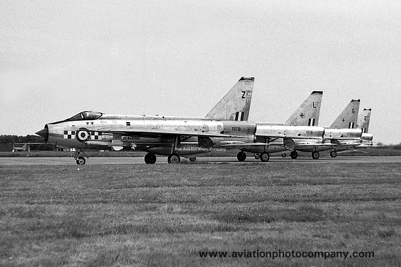 RAF 56 Squadron English Electric Lightning F.3 XR719/Z (1968)