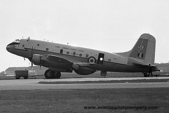 RAF SCBS Handley Page Hastings T.5 TG517 (1971)