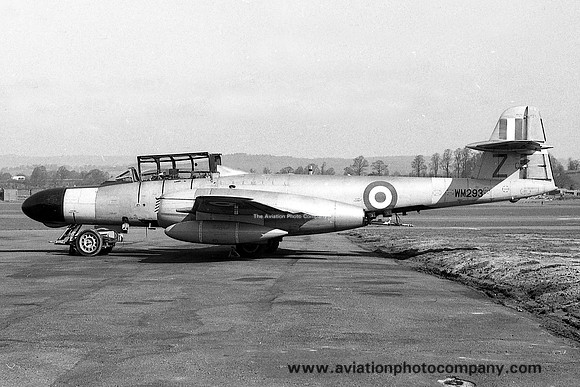 RAF 3/4 CAACU Gloster Meteor TT.20 WM293/Z (1969)