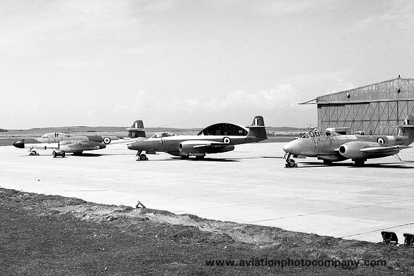 RAE Llanbedr Gloster Meteors (1964)