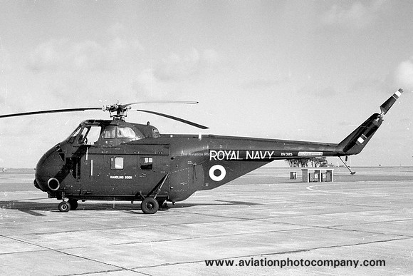 Royal Navy A&AEE Handling Squadron Westland Whirlwind HAS.7 XN385 (1975)