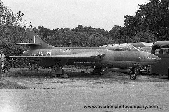 ETPS Hawker Hunter F.4 XF970/25 at Farnborough (1966)