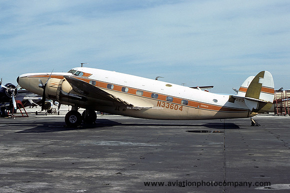 Lockheed 18 Lodestar N33604 (1977)