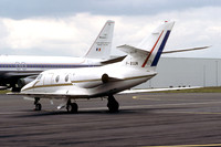 Dassault Falcon 10 F-BSQN at Paris Le Bourget (1977)