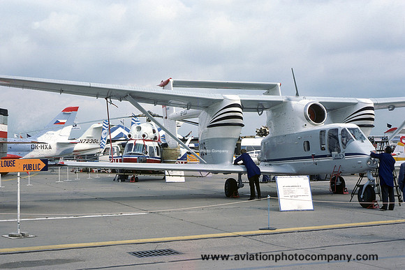 PZL-Mielec M-15 Belphegor SP-DCA at the Paris Air Show (1977)