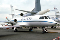 Dassault Falcon 50 F-BAMD at the Paris Air Show (1977)