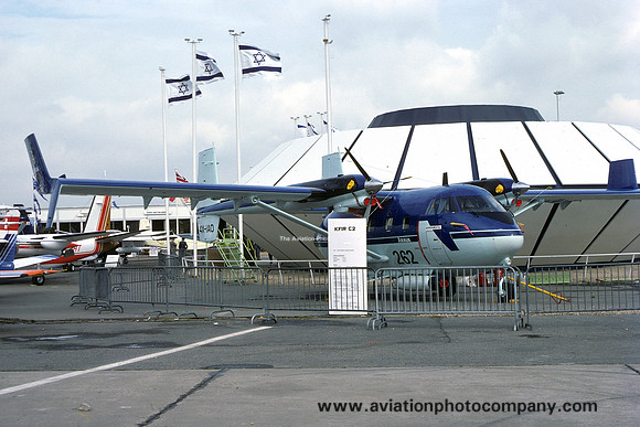 IAI Arava 102 4X-IAO at the Paris Air Show (1977)