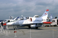 Aero L-39 Albatros OK-HXA at the Paris Air Show (1977)