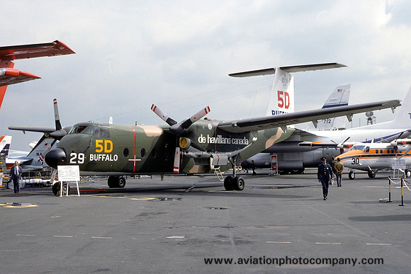 DHC-5 Buffalo C-GBUF at the Paris Air Show (1977)