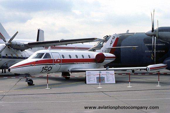 DLT Aerospatiale Corvette F-BTTP at the Paris Air Show (1977)