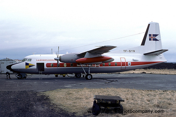 Iceland Coast Guard Fokker F27-200 Friendship TF-SYN (1977)