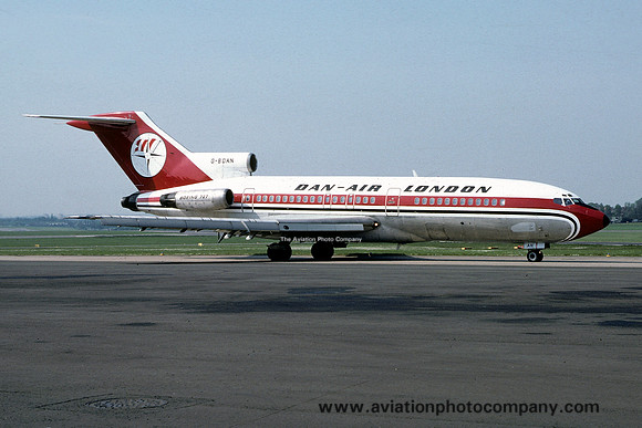 Dan Air Boeing 727-46 G-BDAN (1977)