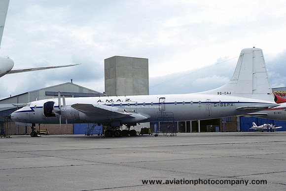 AMAZ Bristol Britannia G-BEPX/9Q-CAJ (1977)