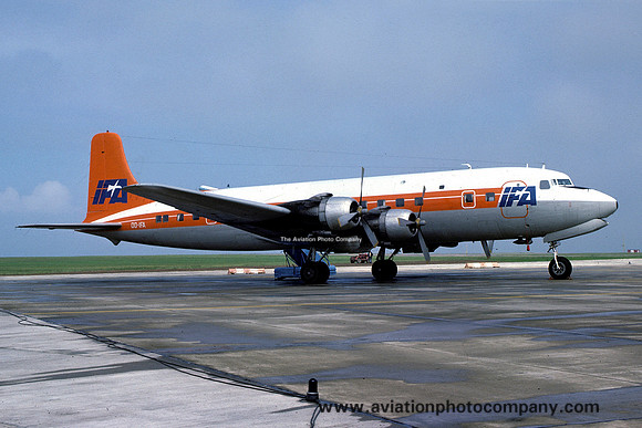 IFA International Freight Airways Douglas DC-6B OO-IFA (1977)